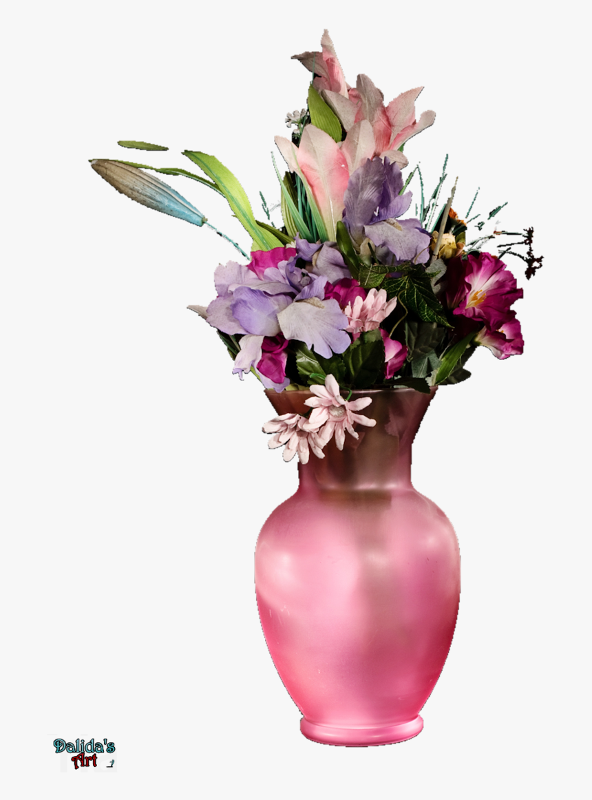 Flower Vase Png Background Image - Transparent Flower Vase Png, Png Download