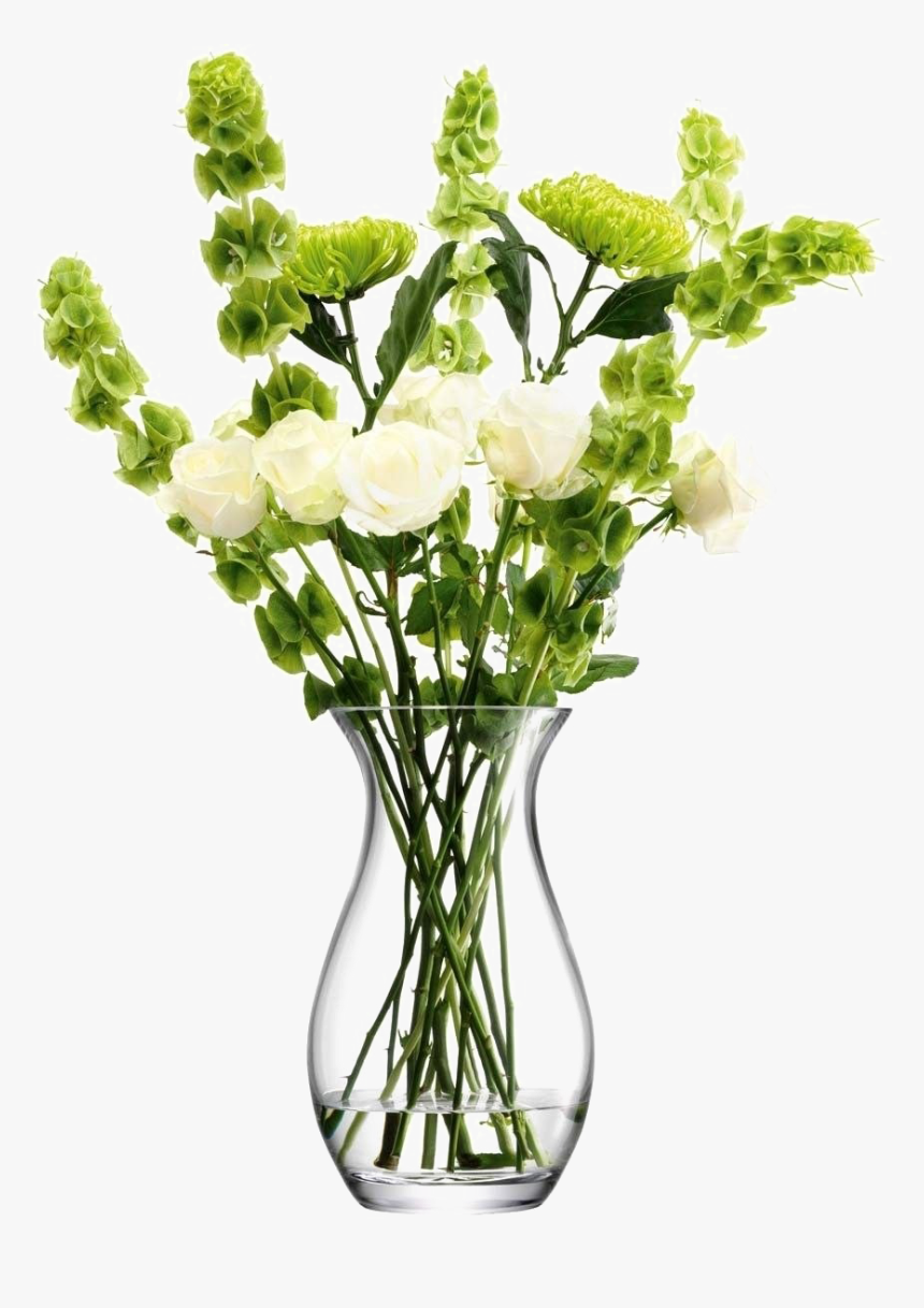 Flower Vase Png Image Background - Vase With Flowers Png, Transparent Png