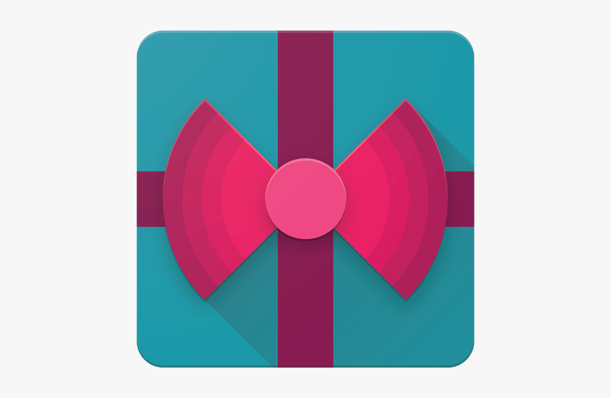 Material Design Gift Icon, HD Png Download