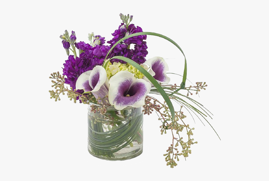 Flower Vase Transparent Images Png - Flower In Vase Png Hd, Png Download