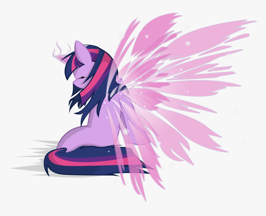 Angelic Wings Twilight Sparkle By French - Twilight Sparkle Anime, HD Png Download