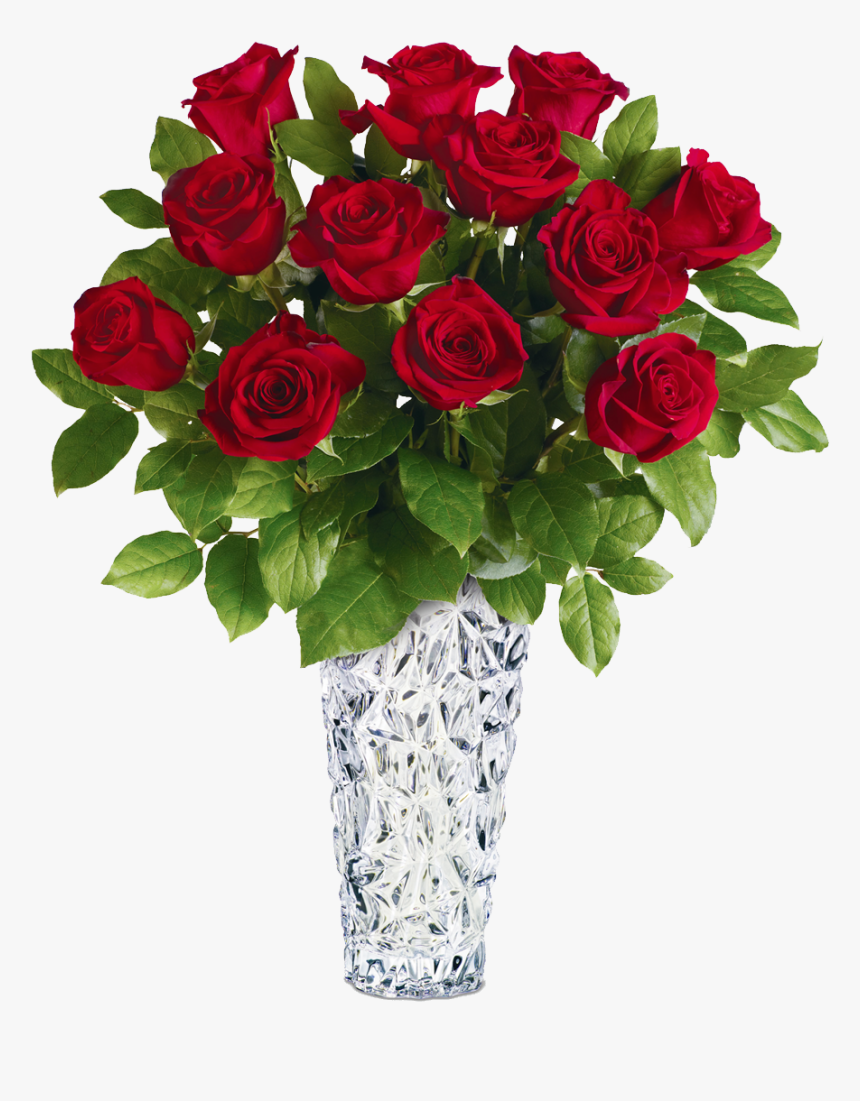 Clip Art Images Of Roses In A Vase, HD Png Download