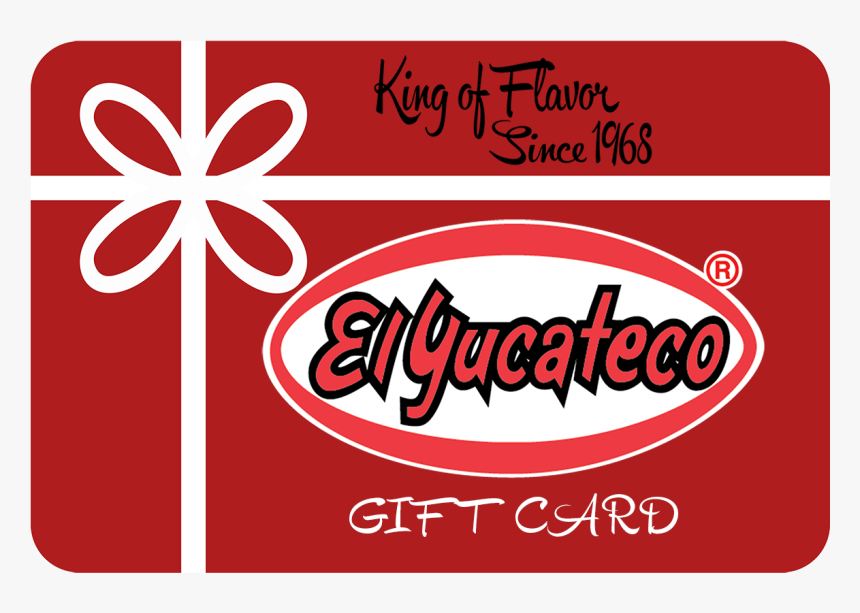 El Yucateco Hot Sauce Gear Store Gift Card 

 
 Data - Calligraphy, HD Png Download