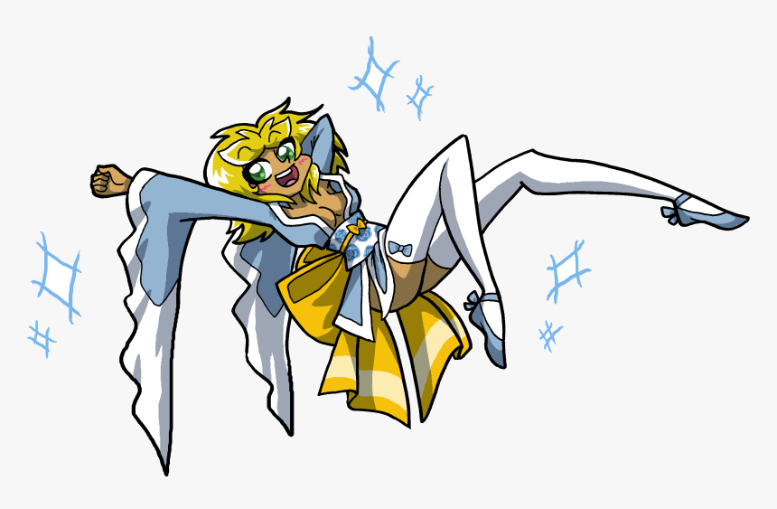 Anime Fantasy Girl - Cartoon, HD Png Download