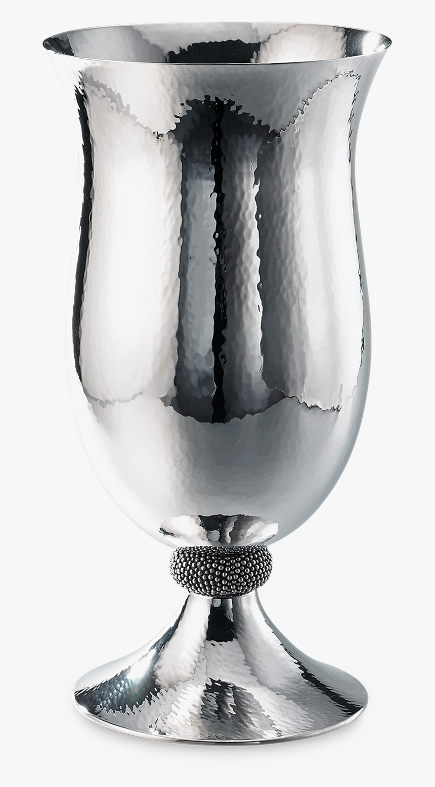Caviar Medium Vase - Transparent Vase Silver, HD Png Download