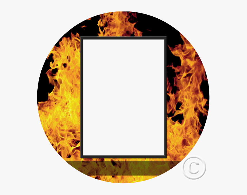 Transparent Fire Png Images - Circle, Png Download