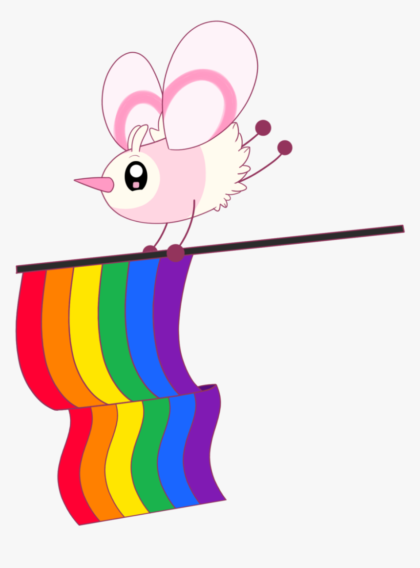 Gay Pride Flag Image - Pride Flag Cartoon Png, Transparent Png