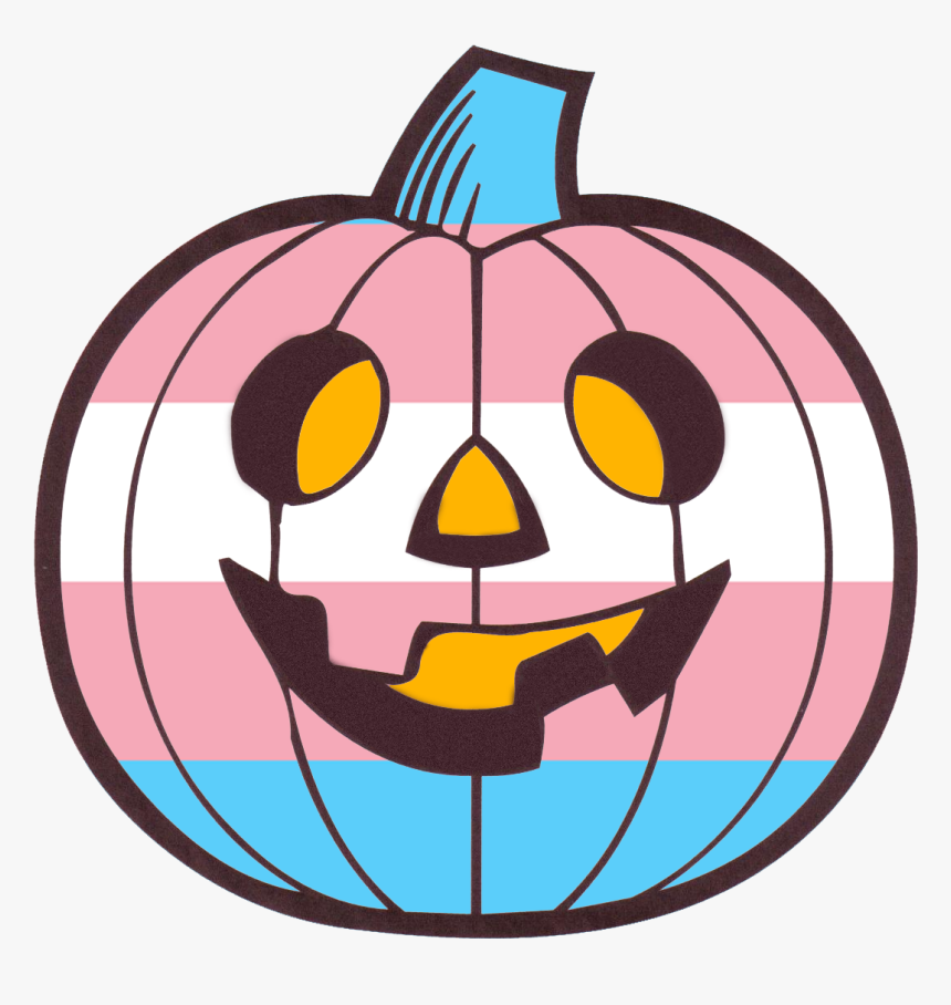 Cartoon Pumpkin Coloring Page, HD Png Download