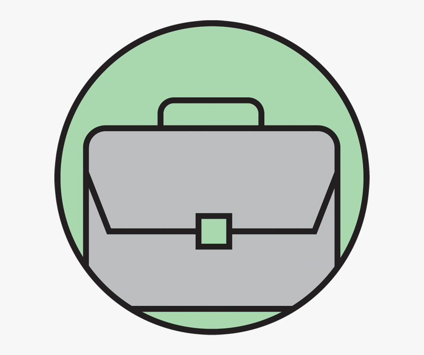Business - Icon - Briefcase Icon Png, Transparent Png