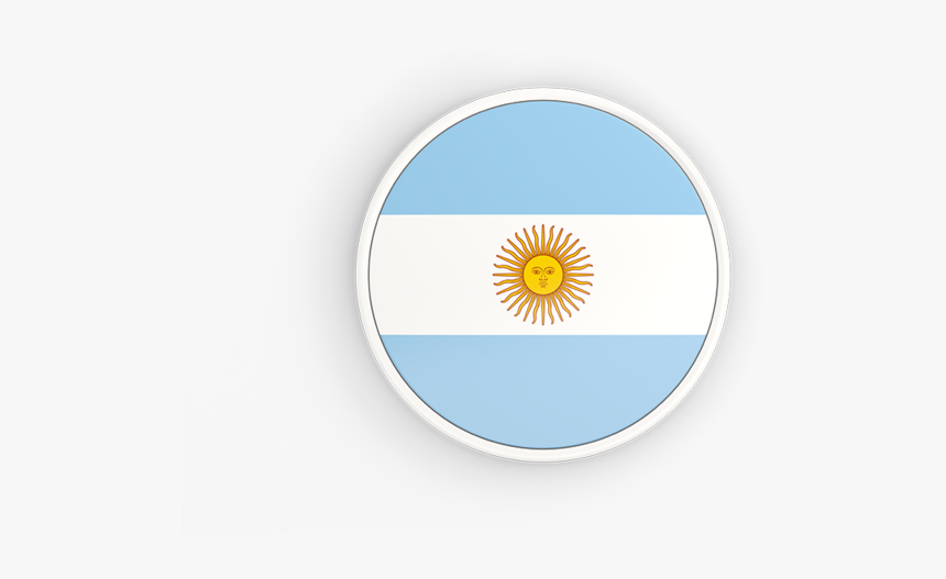 Round Icon With White Frame - Circle, HD Png Download