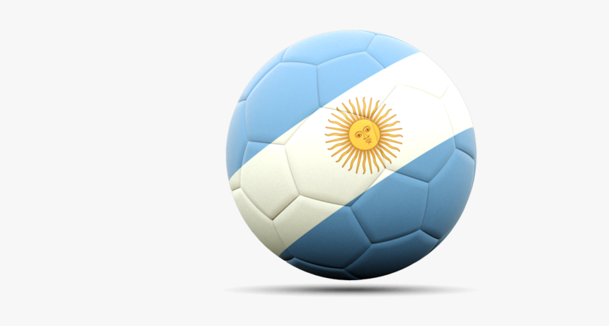 Argentina Flag Ball Png, Transparent Png