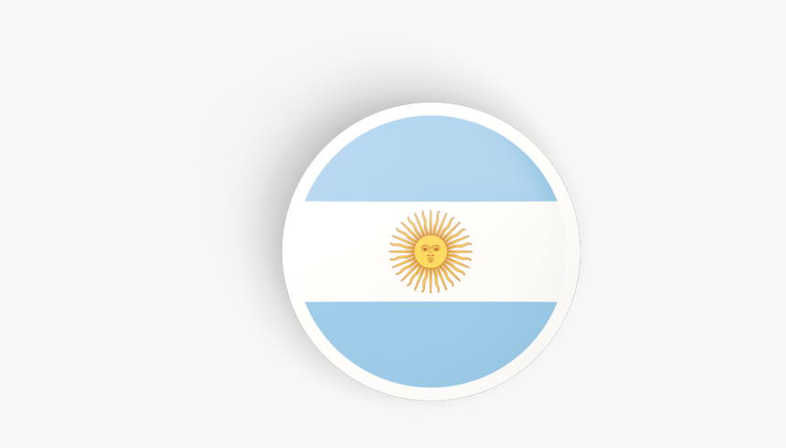Round Concave Icon - Argentina Round Logo Png, Transparent Png