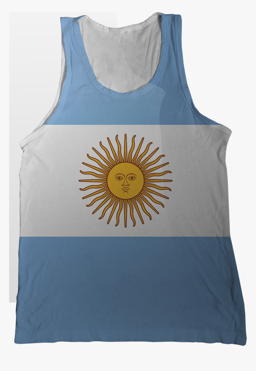 Argentina Flag Tank Top - Logo Of Argentina, HD Png Download