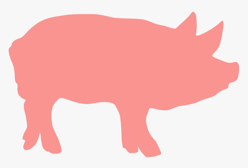 Mummy Pig Clip Art Portable Network Graphics Image - Pig Silhouette Png Pink, Transparent Png