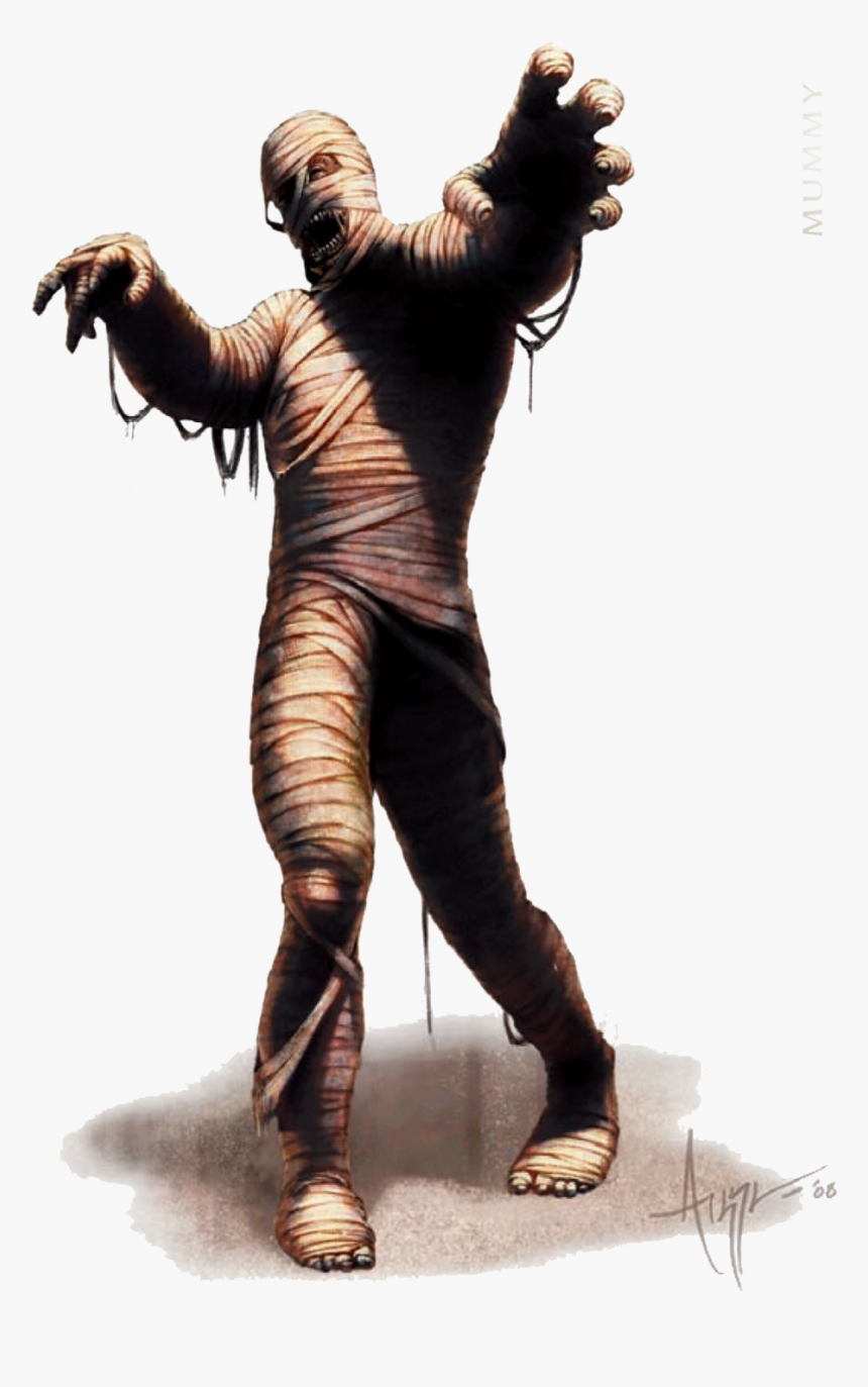 Monster Manual , 2008 Wotc - Mummy 5e, HD Png Download