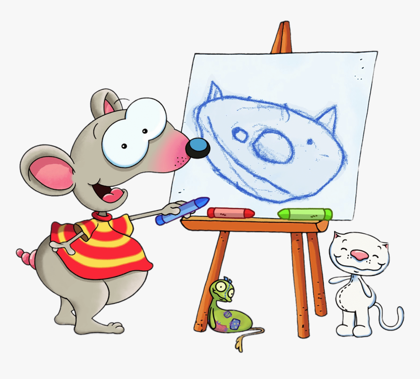 Toopy & Binoo Drawing - Toopy And Binoo Toopy, HD Png Download