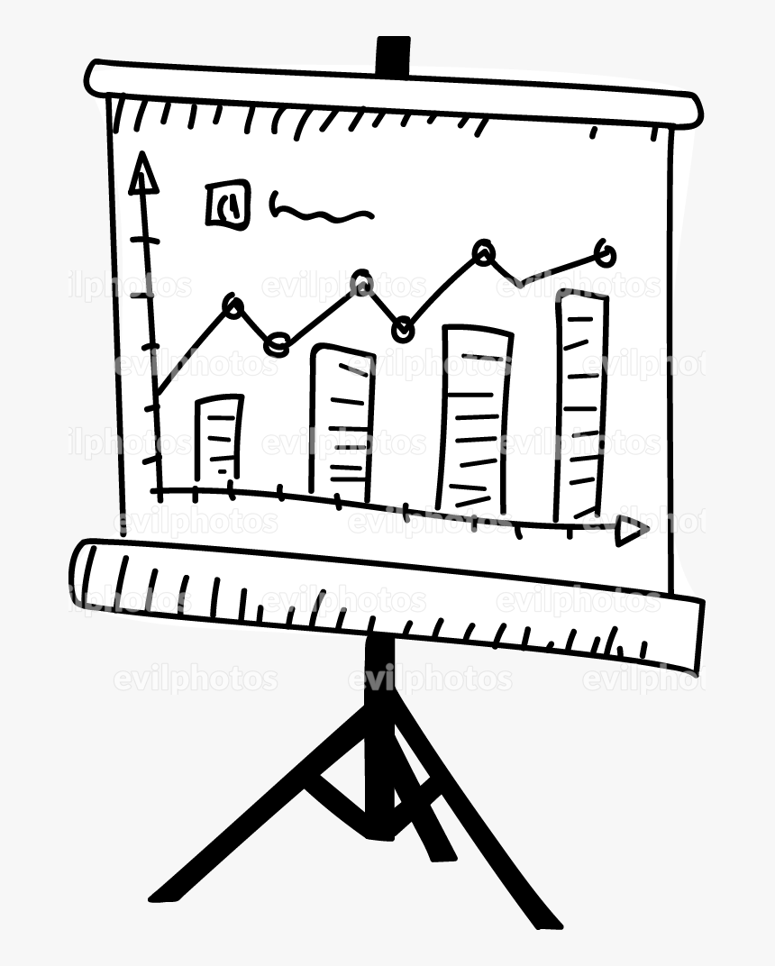 Chart Drawing Vector And Stock Photo - Illustration, HD Png Download