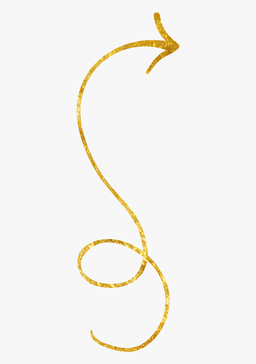 Hand Drawn Arrow Png Yellow, Transparent Png