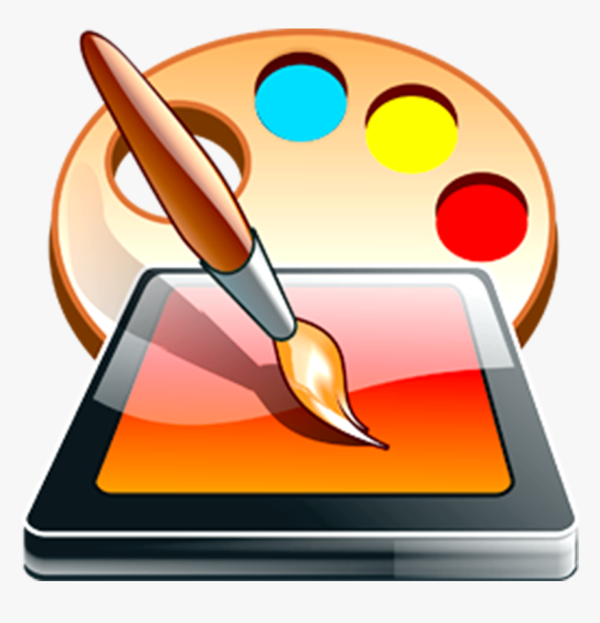 Draw Color And Paint Pro - Drawing Paint Png, Transparent Png