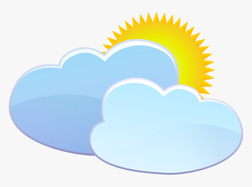 Clouds And Sun Weather Icon Png Clip Art - Logo Dare Arqam School, Transparent Png