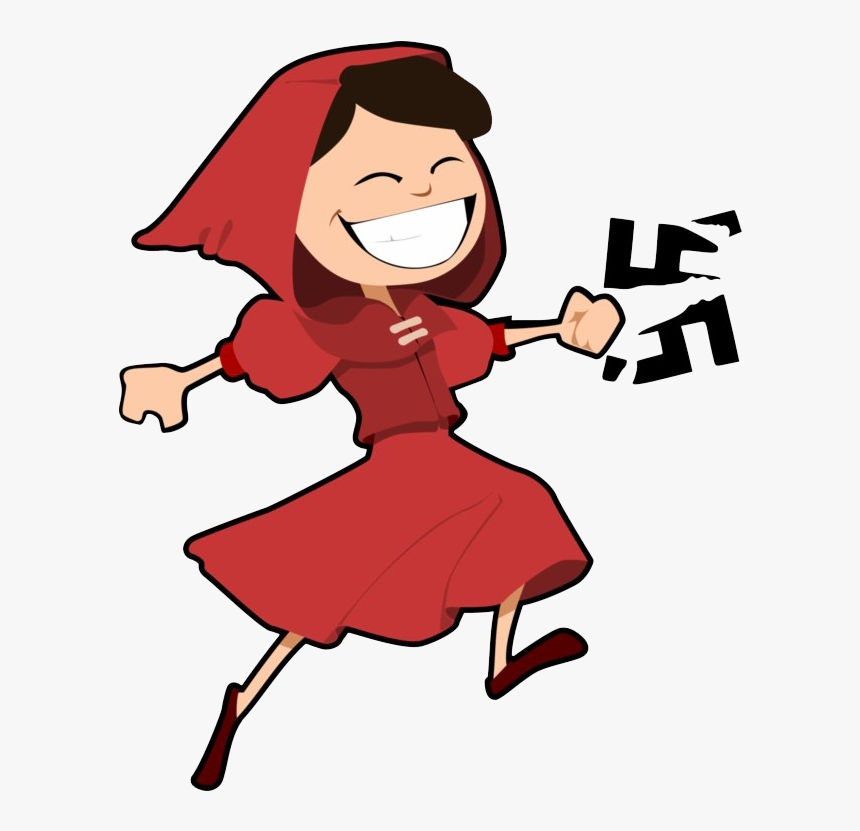 Little Red Riding Hood Png Image Background - Little Red Riding Hood Transparent, Png Download