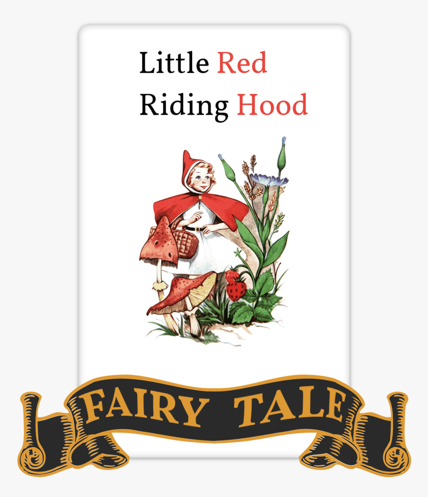 Little Red Riding Hood Tale/ Short Story - Fairy Tale, HD Png Download