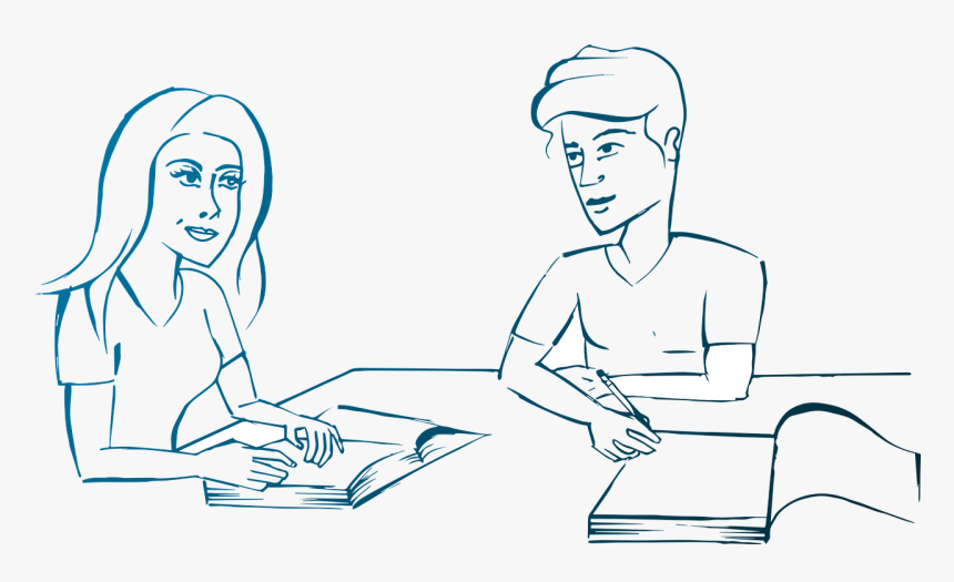 Students Drawing Transparent, HD Png Download