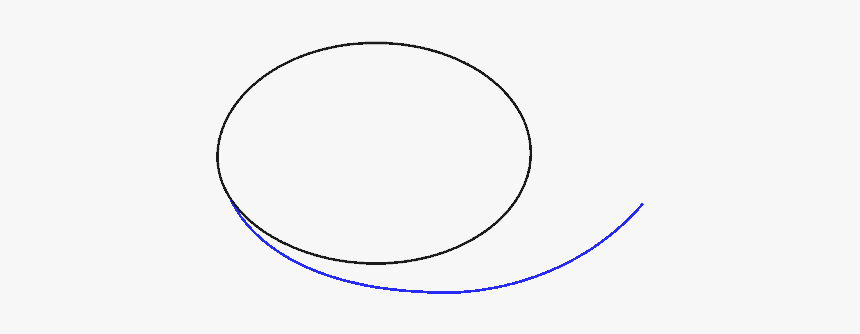 How To Draw Whale - Circle, HD Png Download