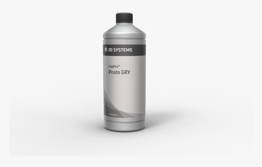 Fabpro Material Bottle Gry - Water Bottle, HD Png Download