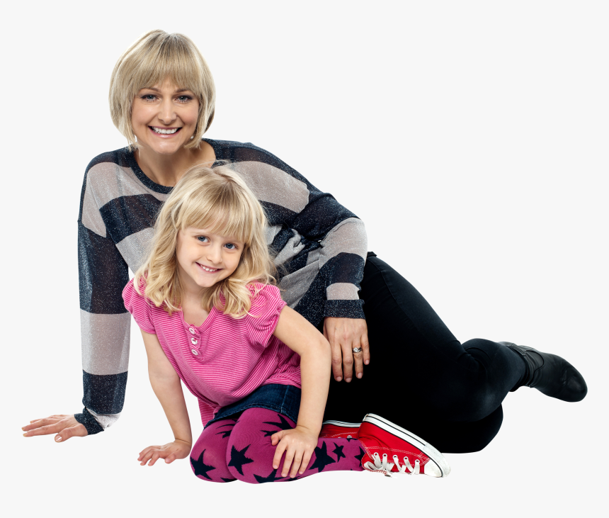 Mother And Child Png Image - Transparent Png Png Mother, Png Download