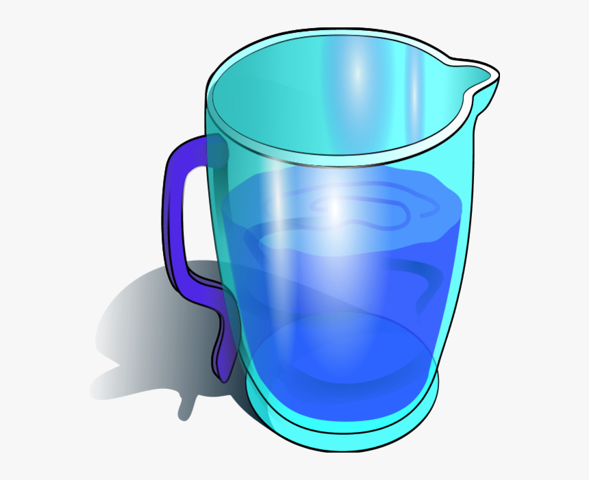 Cup Of Free Download - Water In A Pitcher Clipart, HD Png Download