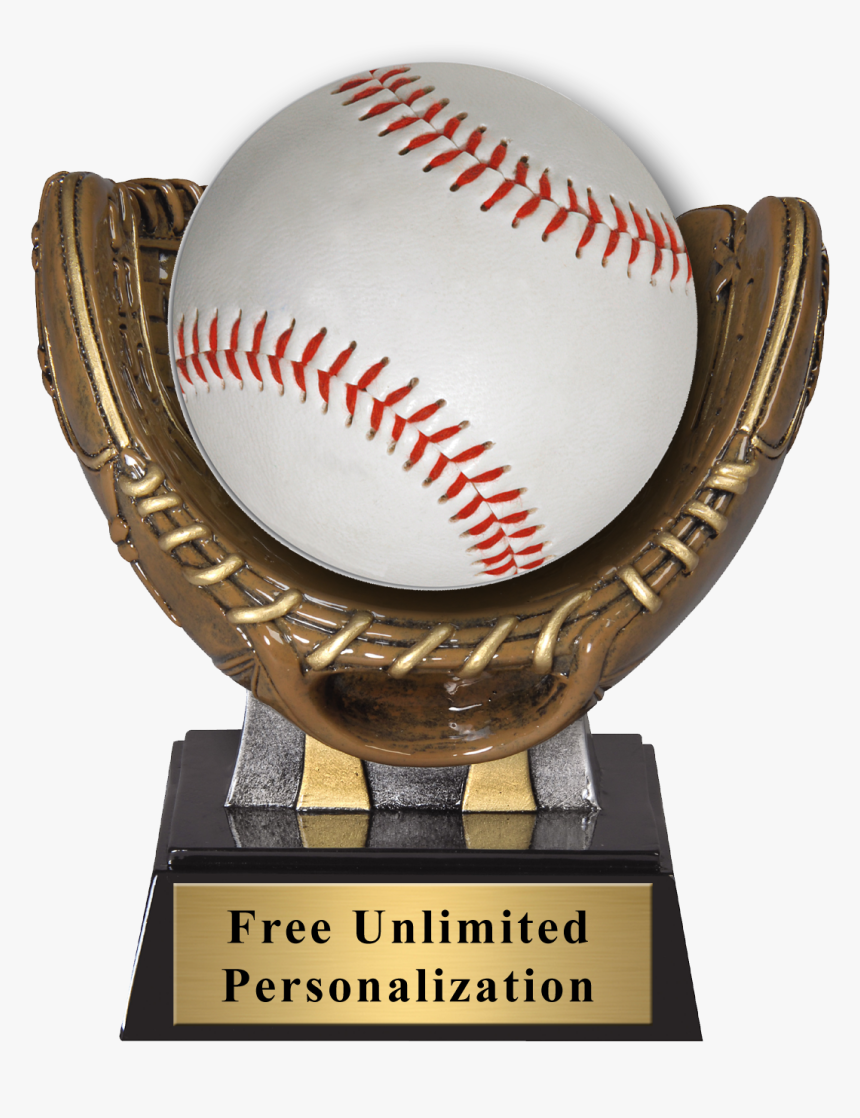 Softball Glove Trophy, HD Png Download