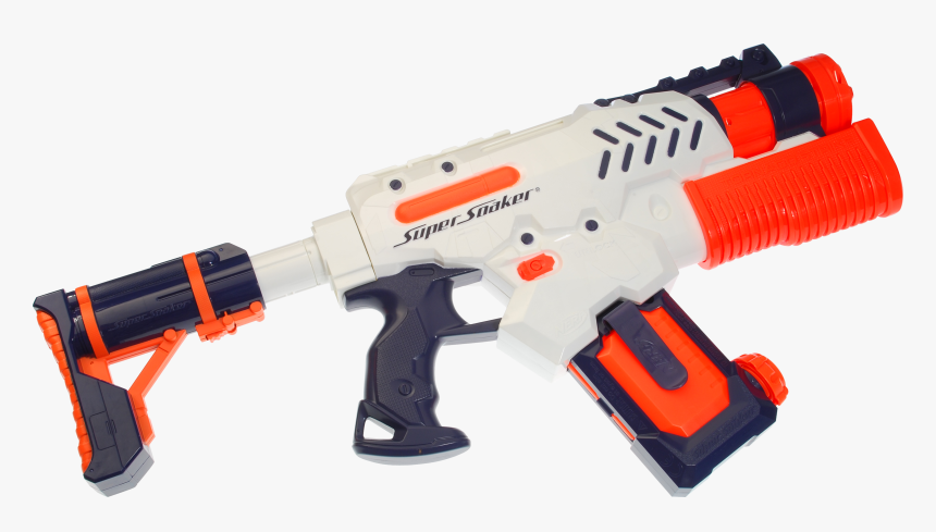 Nerf Toy Super Soaker Water Gun - Nerf Gun Transparent Background, HD Png Download