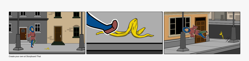 Storyboard Slip On Banana, HD Png Download
