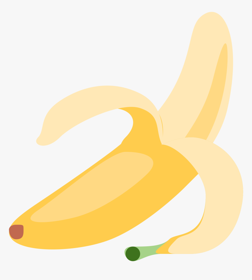 Banana Emoji Twitter, HD Png Download