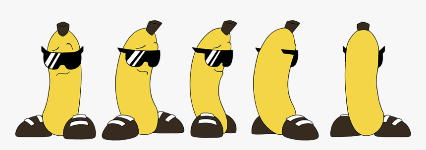 Banana Turn Around, HD Png Download