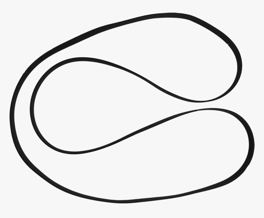 Belt For Stir It Up Turntable - Line Art, HD Png Download