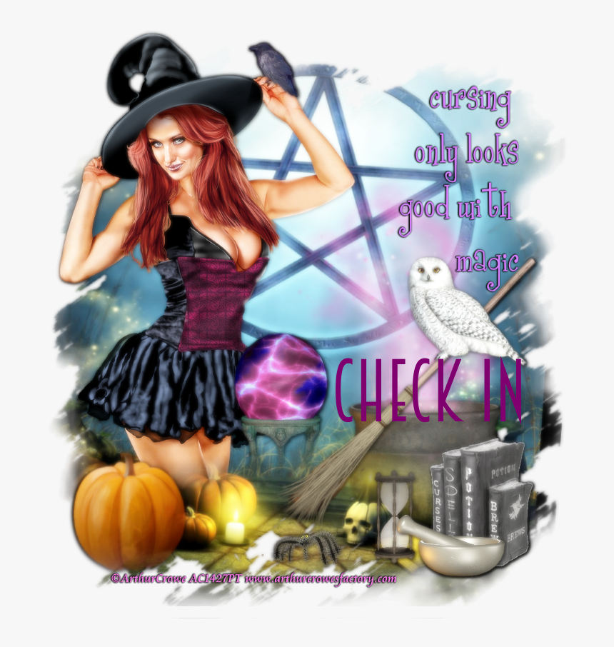 Model Sexy Witch Snags - Pumpkin, HD Png Download