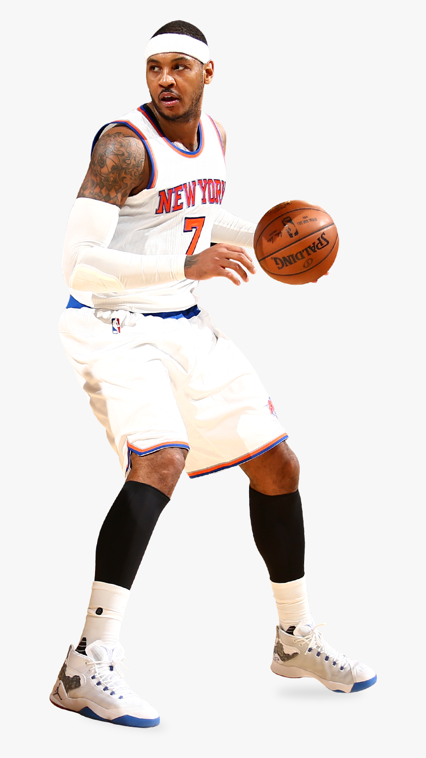 Transparent Carmelo Anthony Png - Carmelo Anthony Knicks Png, Png Download