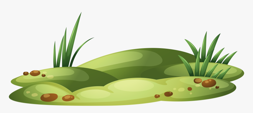 Ground Clipart Clear Background Grass - Patch Of Grass Clipart, HD Png Download