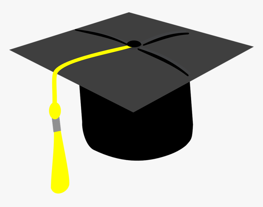 Graduation Clip Art Dromgae Top - Orange And Black Graduation Cap, HD Png Download