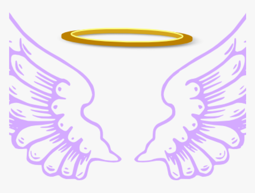 Halo Clipart Graduation Cap Clipart Hatenylo - Heaven Pink Angel Wings, HD Png Download