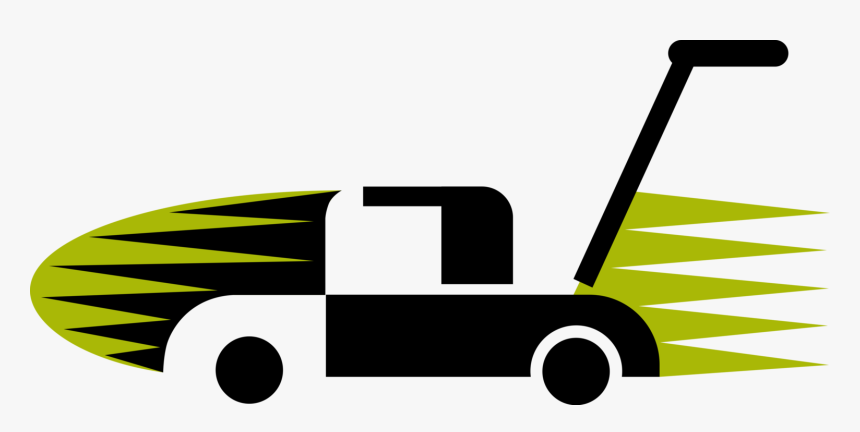 Vector Illustration Of Lawn Care Lawn Mower Cuts Grass, HD Png Download