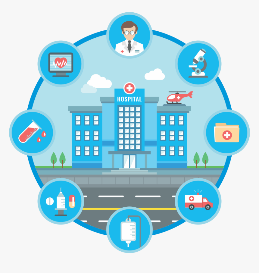 Smart-hospital - Disruptive Healthcare, HD Png Download
