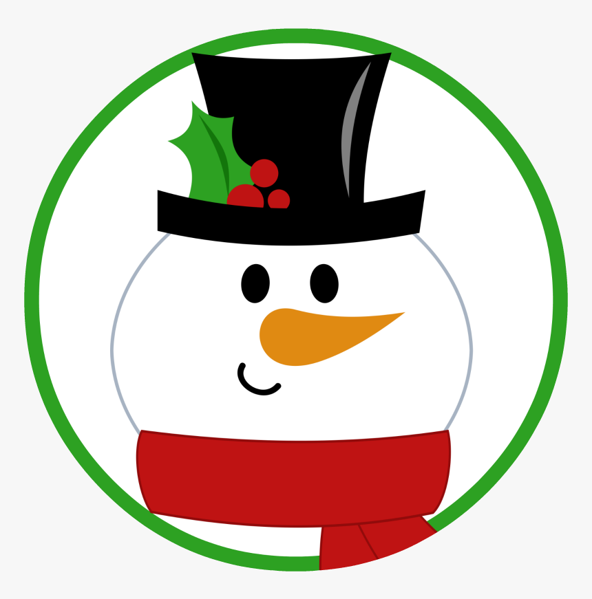 Snowman Clipart Cooking - Snowman Tag, HD Png Download