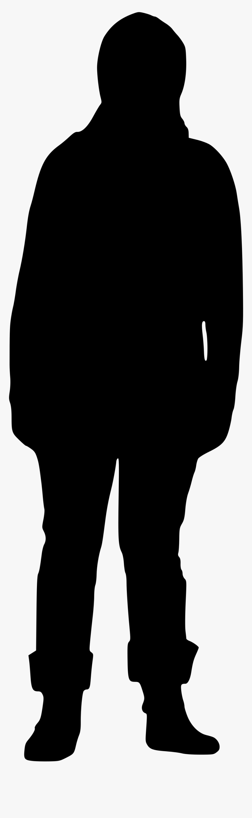 Hoodie Silhouette Person Photography - Man In Hoodie Silhouette, HD Png Download