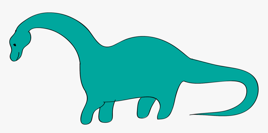 Dinosaur Toy Rubber Dinosaur Clip Art - Brachiosaurus Brontosaurus Dinosaur Clipart, HD Png Download
