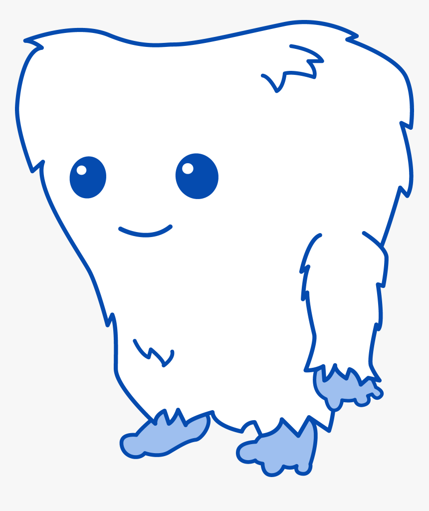 Cute Little Yeti Monster - Cute Yeti Clip Art, HD Png Download