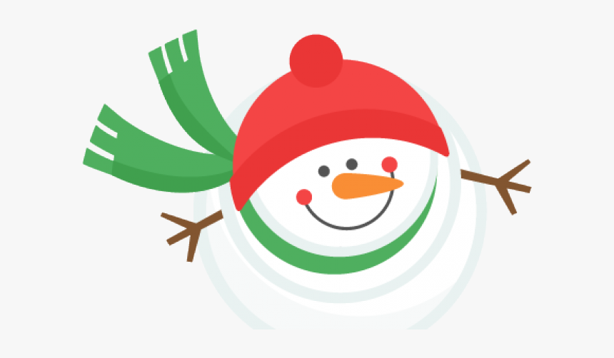 Snowman From Above, HD Png Download