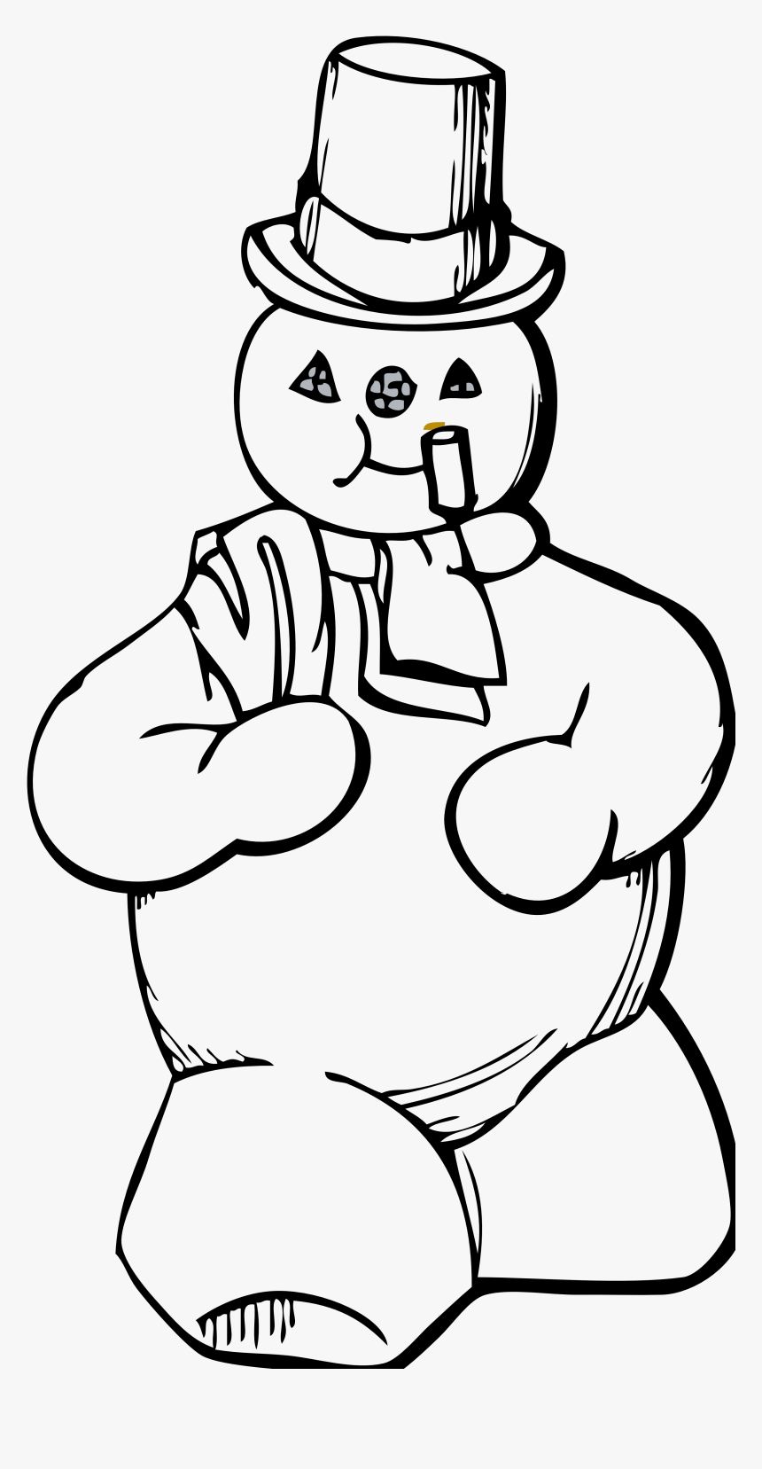 Free Christmas Download Clip - Snowman Clip Art, HD Png Download